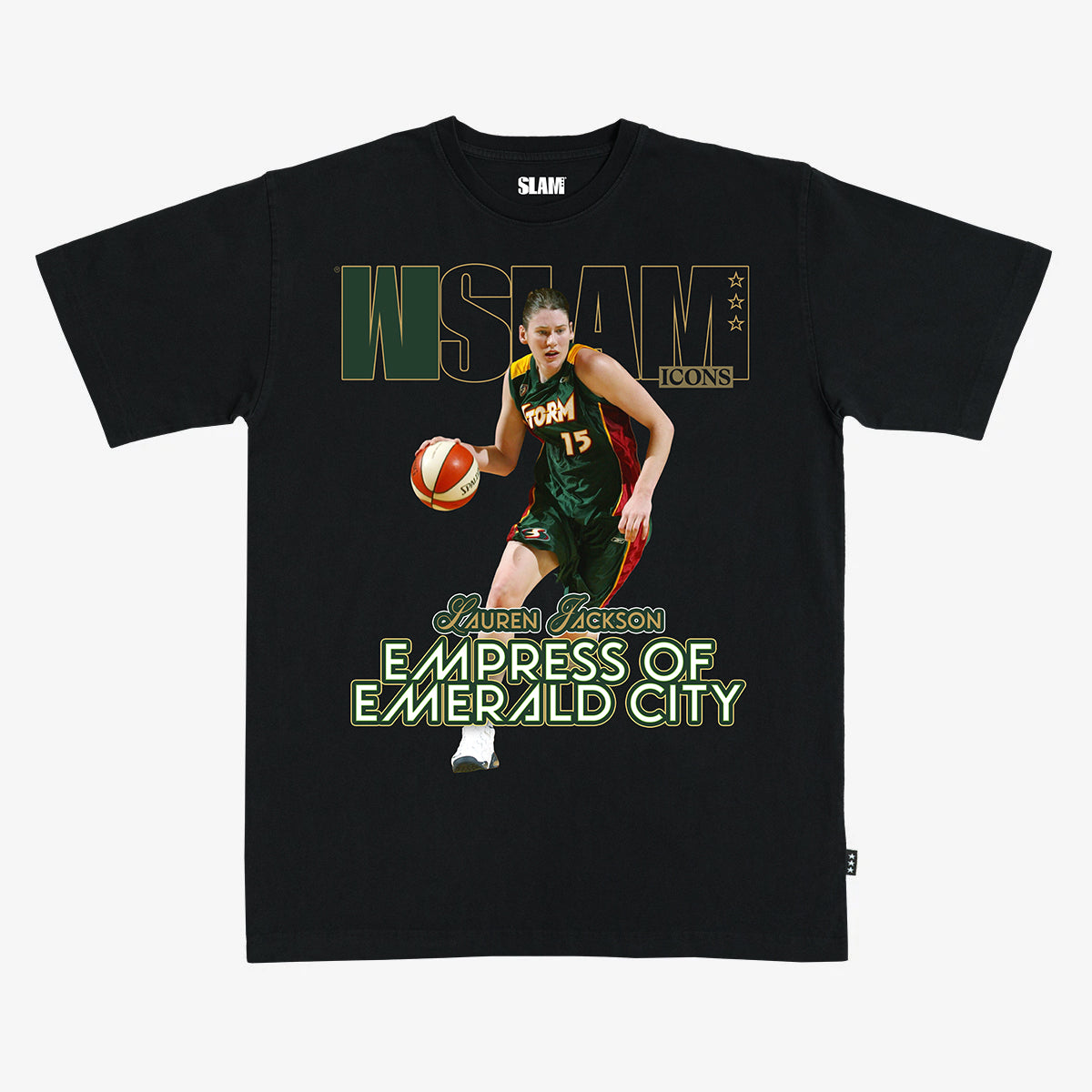 WSLAM Court Origins Cover Tee - Lauren Jackson (Storm Icons)