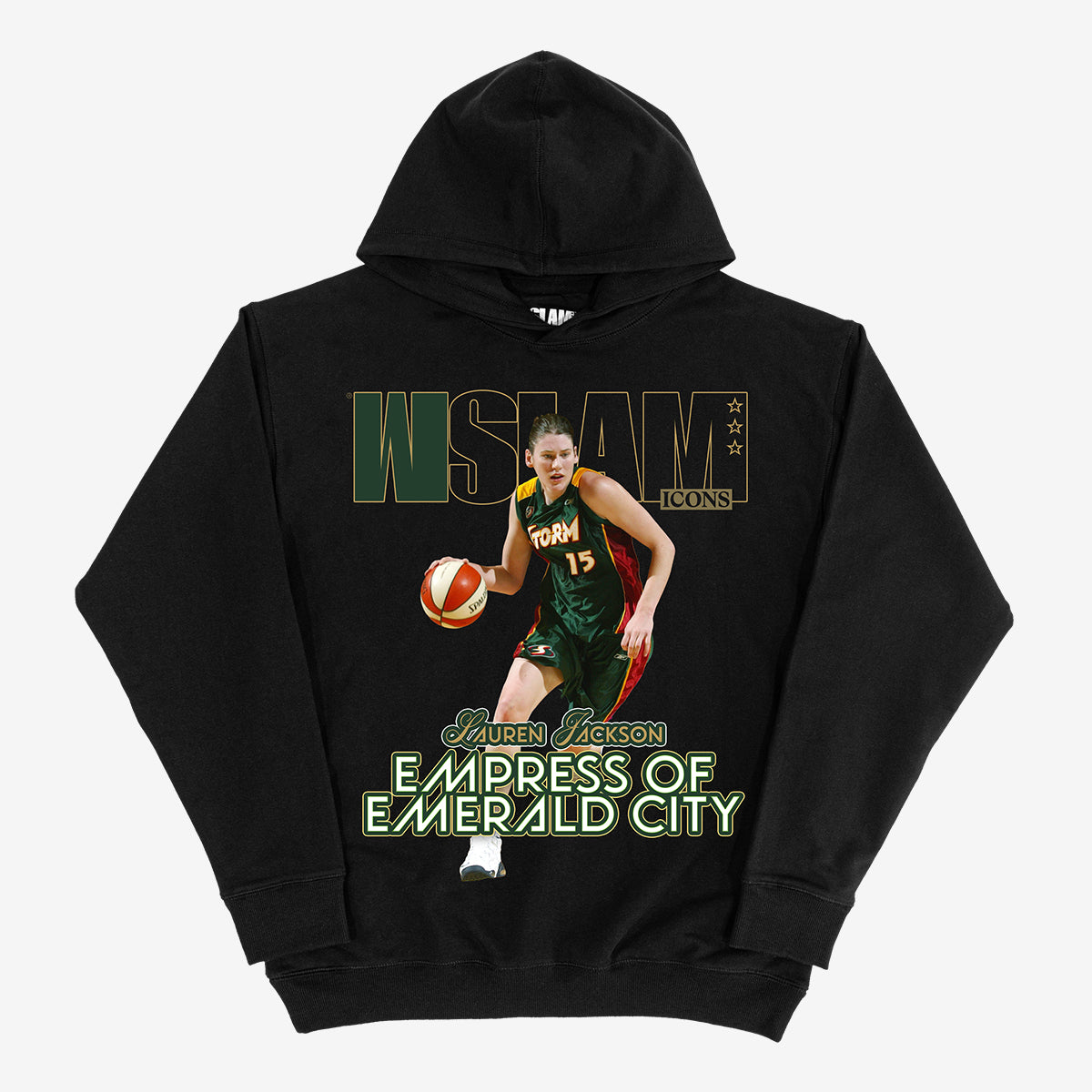 WSLAM Court Origins Cover Hoodie - Lauren Jackson (Storm Icons)