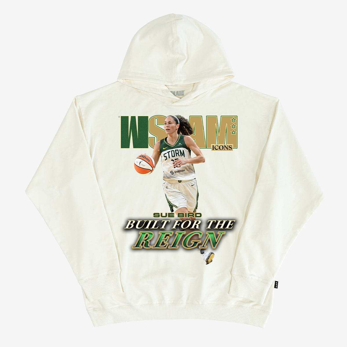 WSLAM Court Origins Cover Hoodie - Sue Bird (Storm Icons)