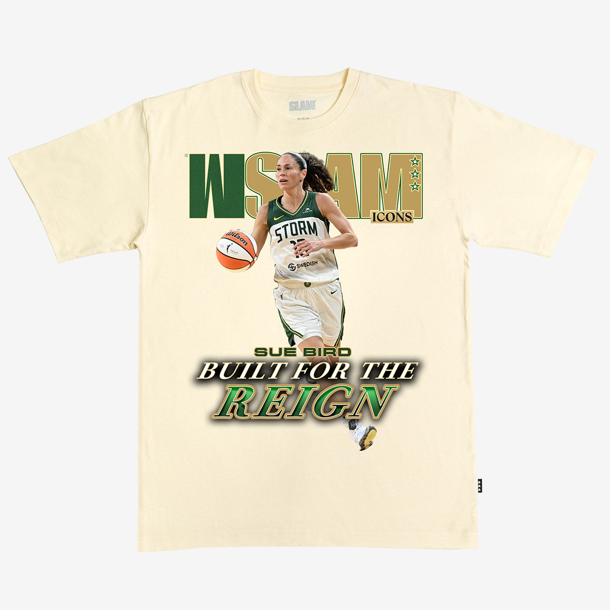 WSLAM Court Origins Cover Tee - Sue Bird (Storm Icons)