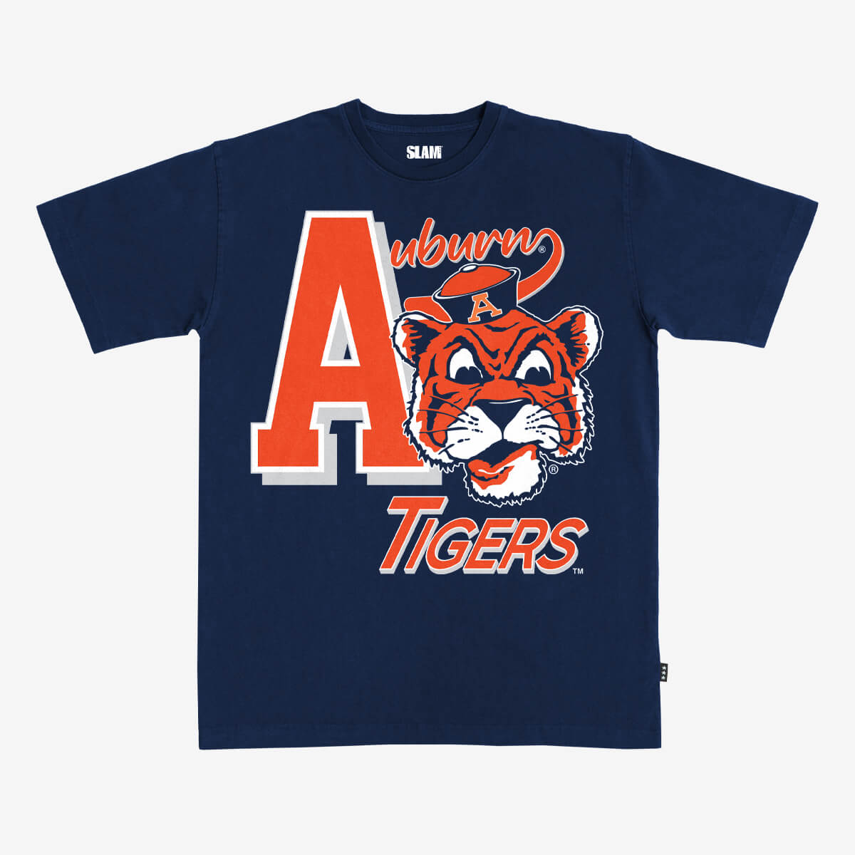 auburn tigers gear Auburn Letter Heavy Tee Navy / XL