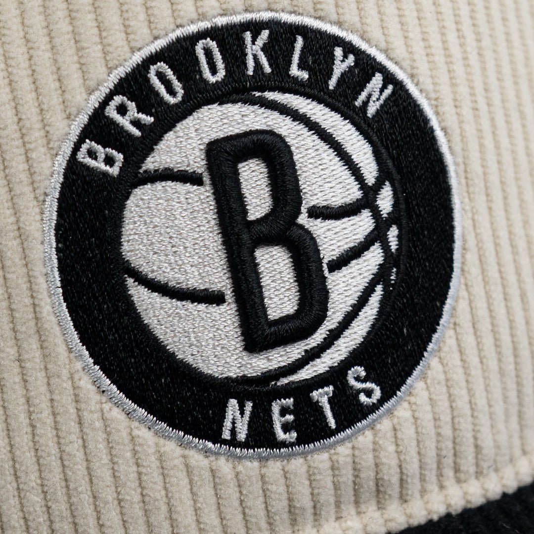 Brooklyn Nets Cream Thick Cord '47 Hitch Hat - SLAM Goods