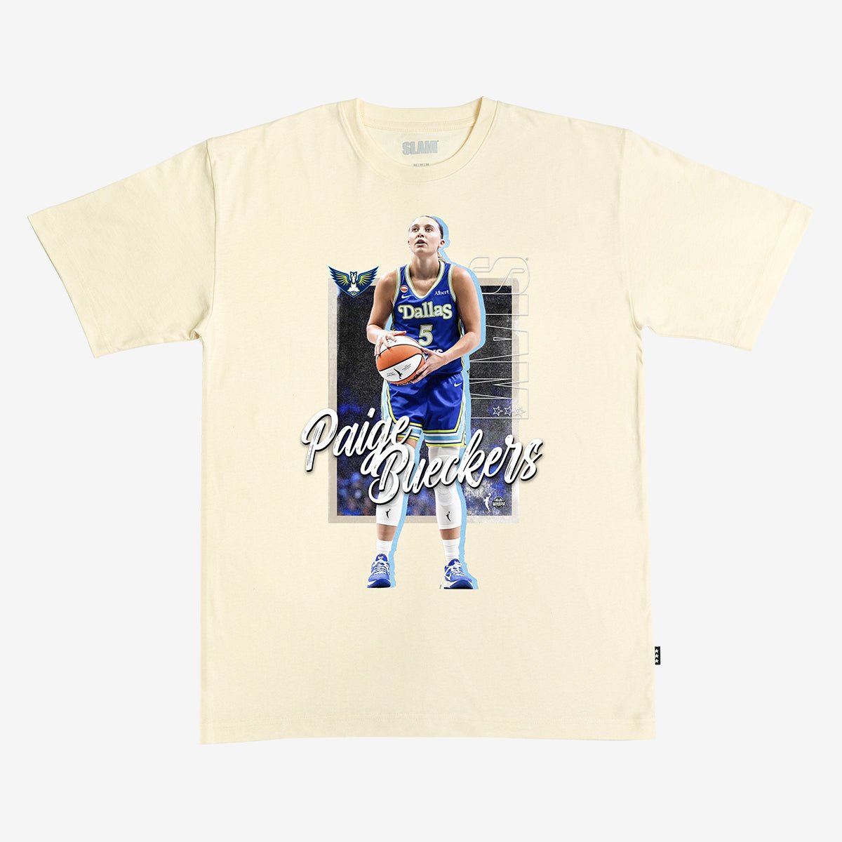 Dallas Wings Player Heavy Tee - Paige Bueckers (SLAM 262) - SLAM Goods