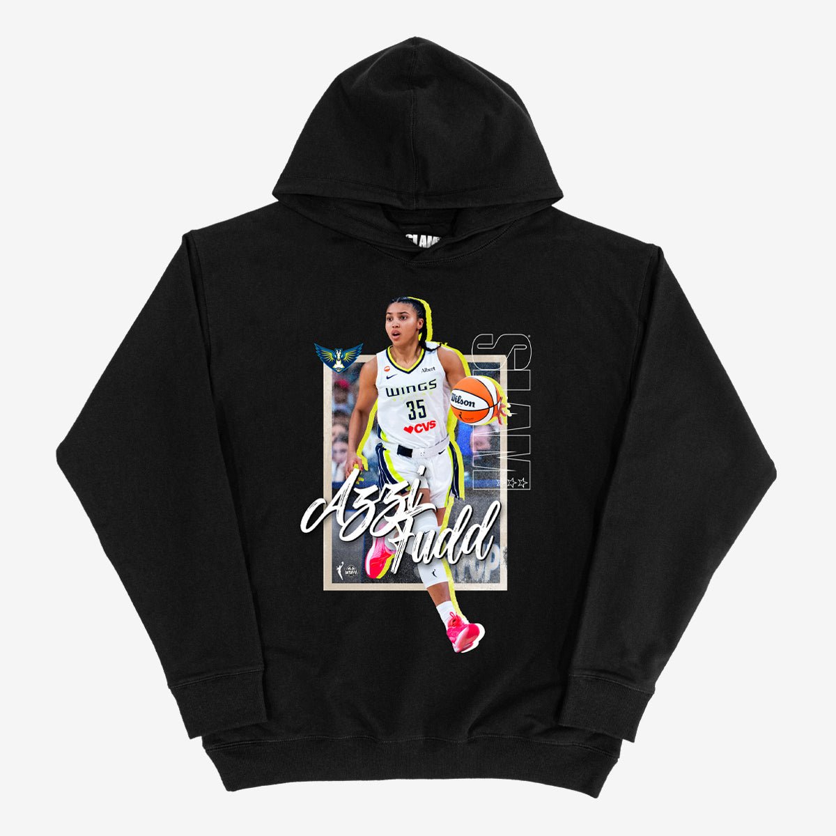 Dallas Wings Player Hoodie - Azzi Fudd (SLAM 262) - SLAM Goods