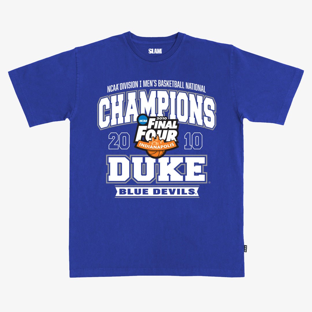 Duke '10 National Champs Heavy Tee - SLAM Goods