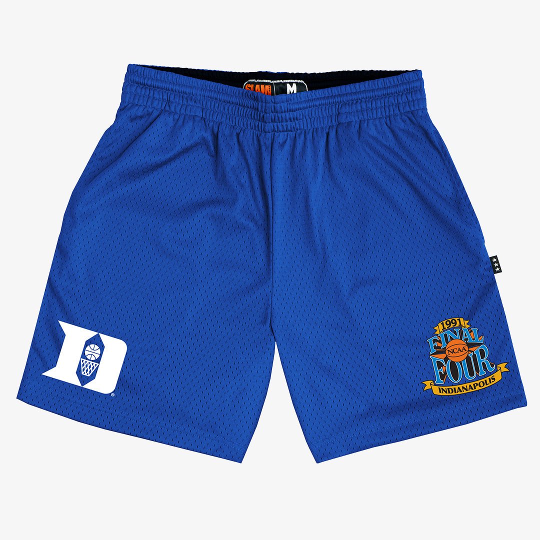 Duke '91 Final Four Practice Shorts - SLAM Goods