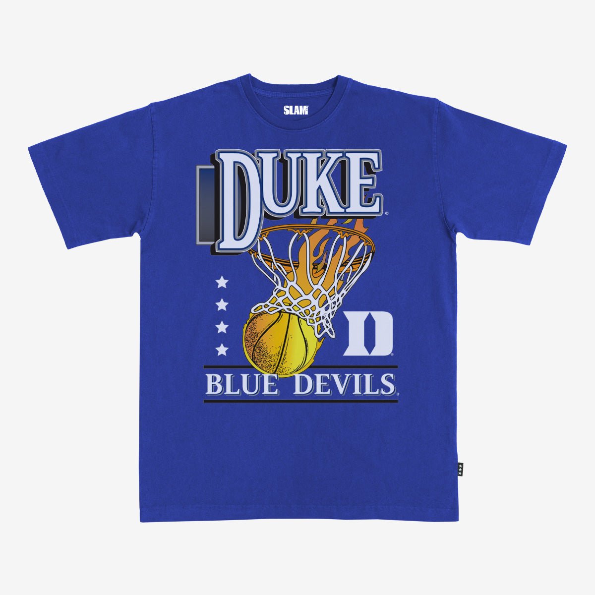 Slam Duke Hoops Heavy Tee Royal S