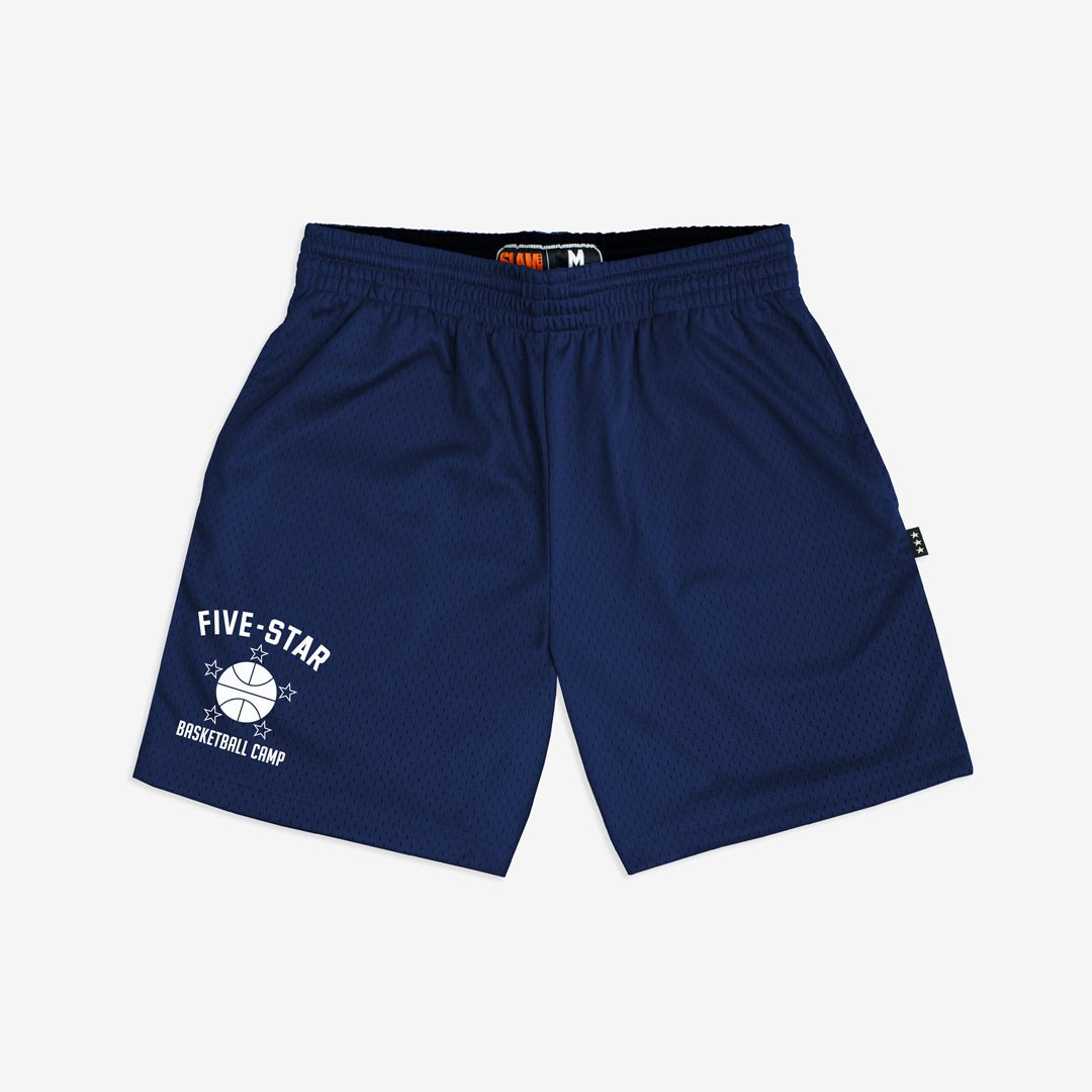 Five - Star Basketball Camp Practice Shorts - SLAM Goods