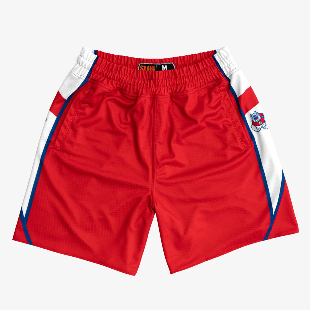 Fresno State Bulldogs 2009-2010 Retro Shorts (Away) - SLAM Goods