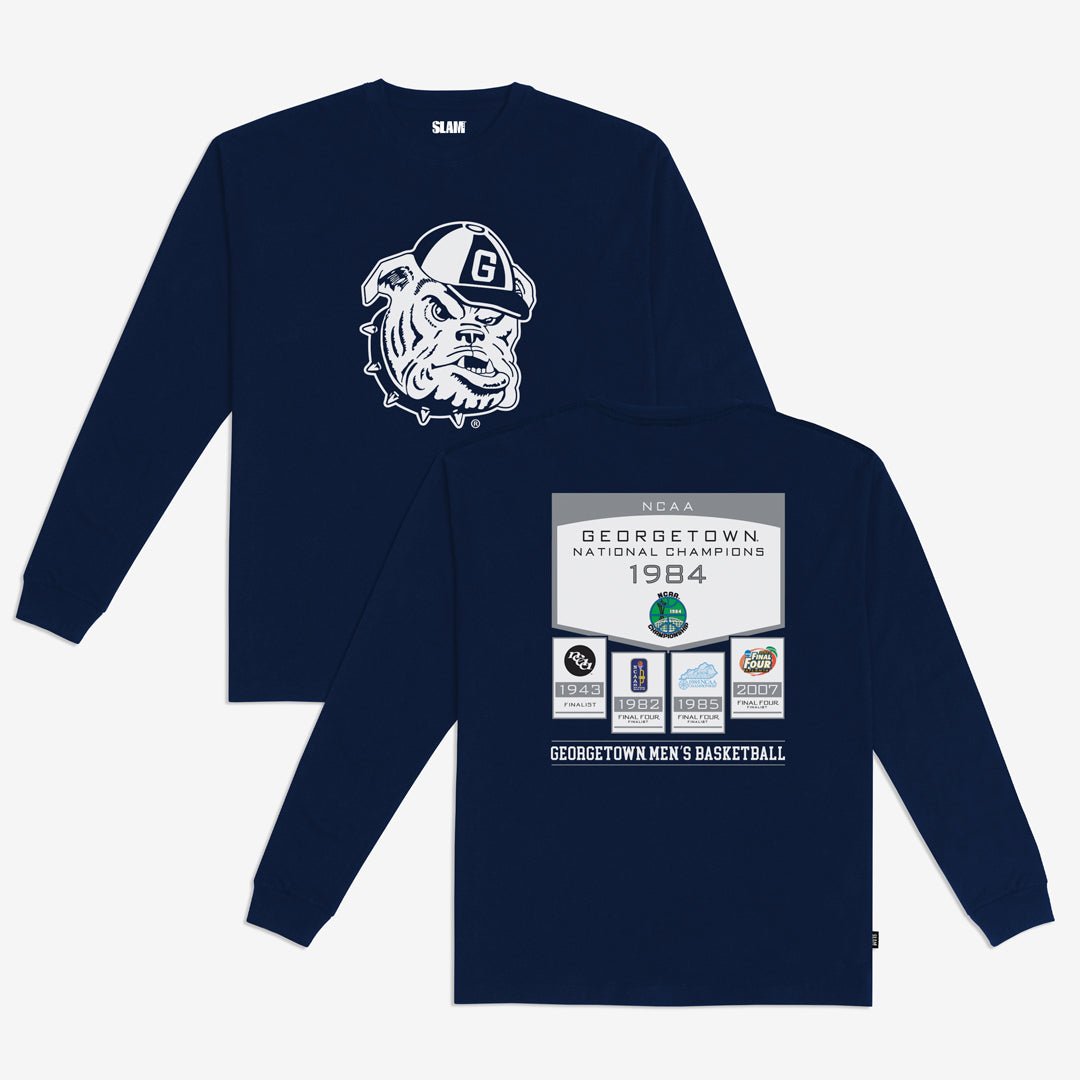 Georgetown Banners L/S Tee - SLAM Goods