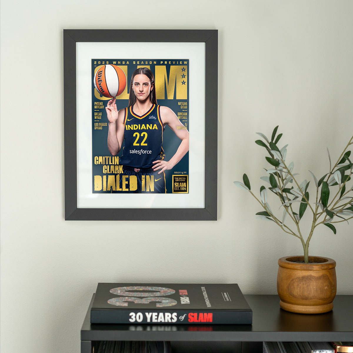 GOLD METAL: SLAM 256 - Caitlin Clark (d/94) - SLAM Goods