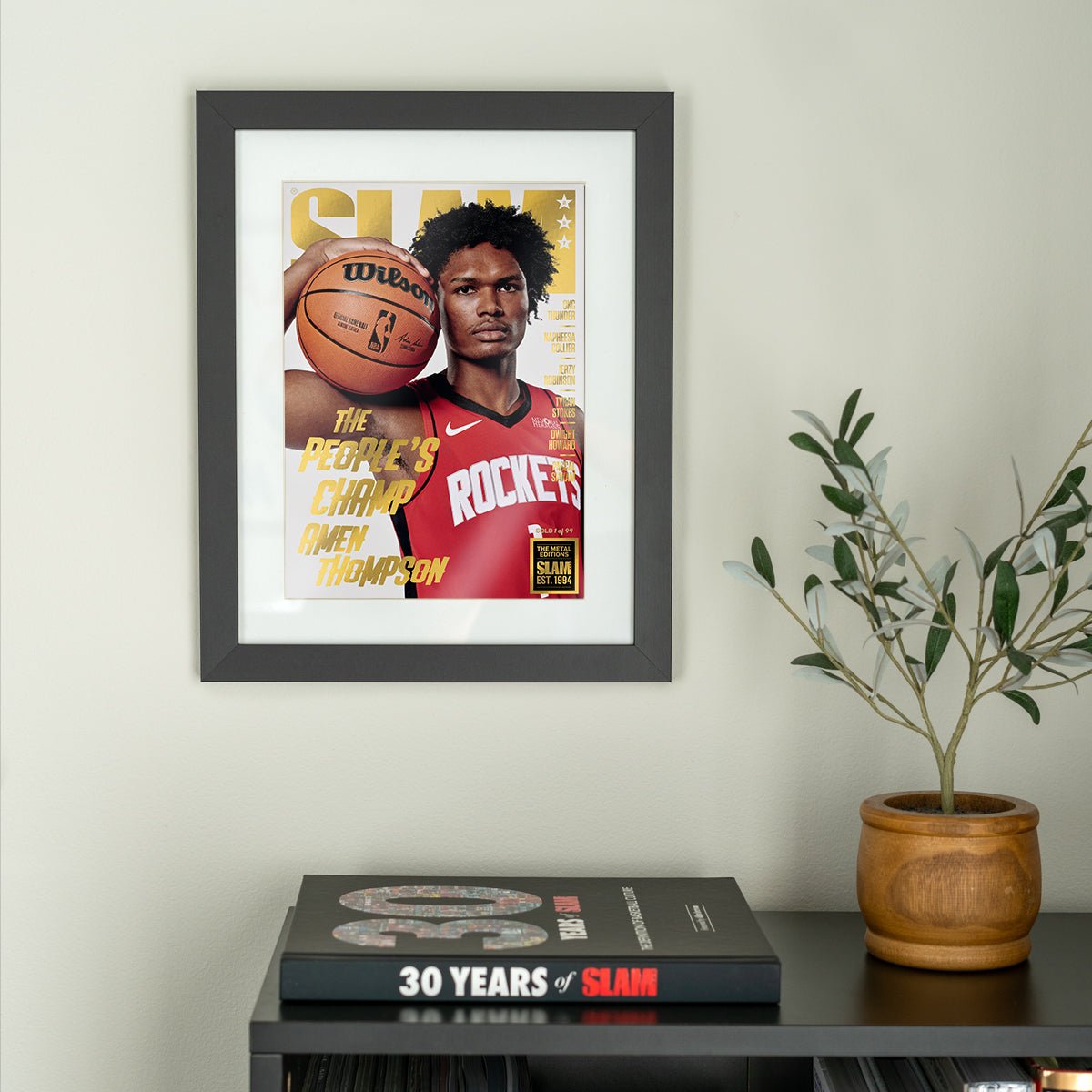 GOLD METAL: SLAM 257 - Amen Thompson Magazine (d/94) - SLAM Goods