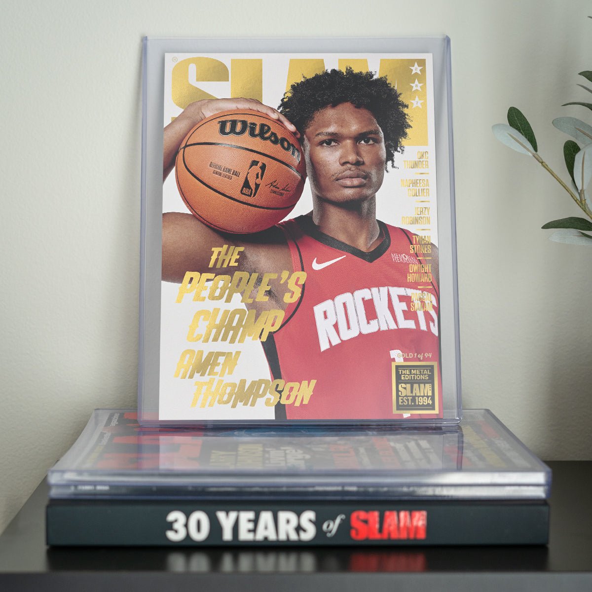 GOLD METAL: SLAM 257 - Amen Thompson Magazine (d/94) - SLAM Goods