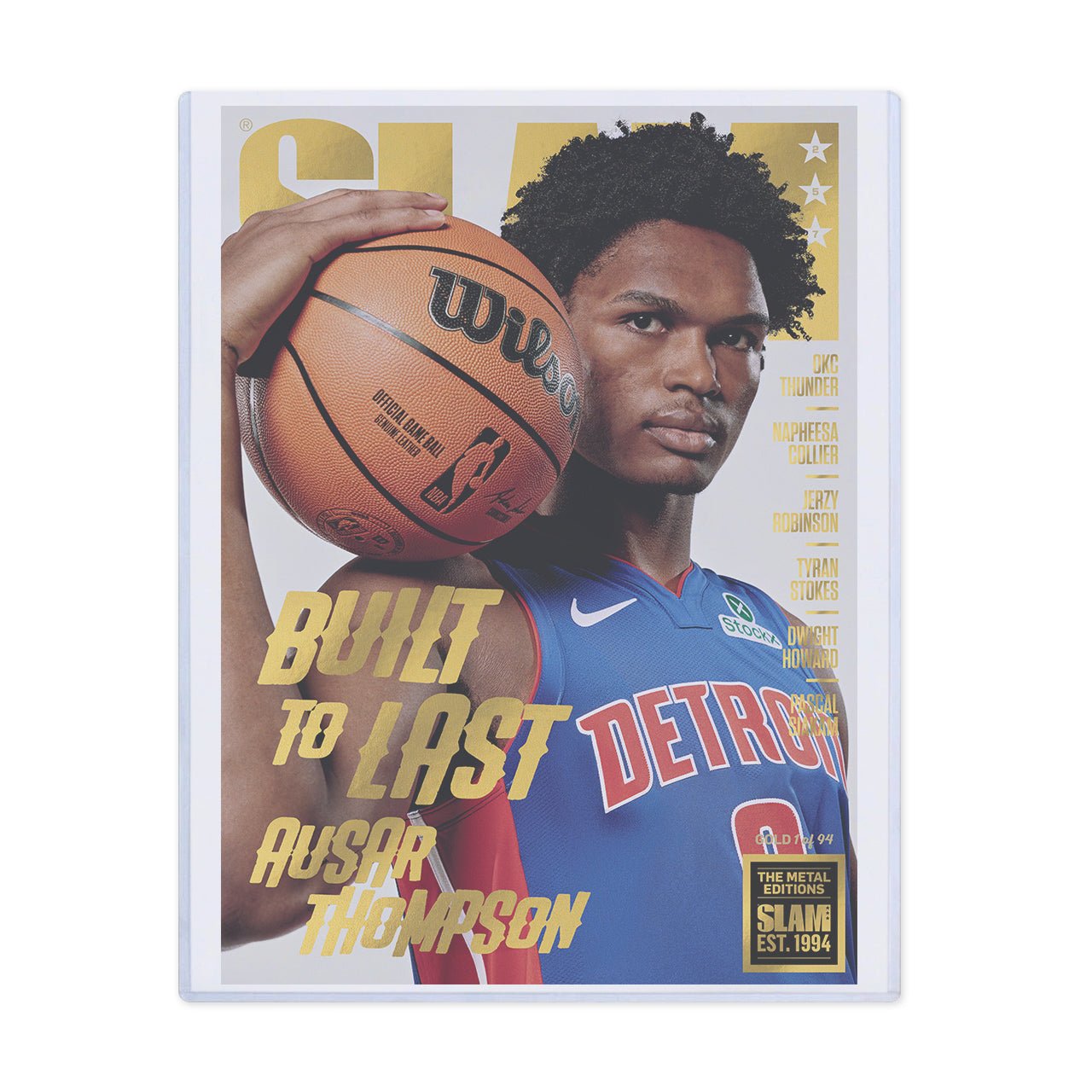 GOLD METAL: SLAM 257 - Ausar Thompson Magazine (d/94) - SLAM Goods