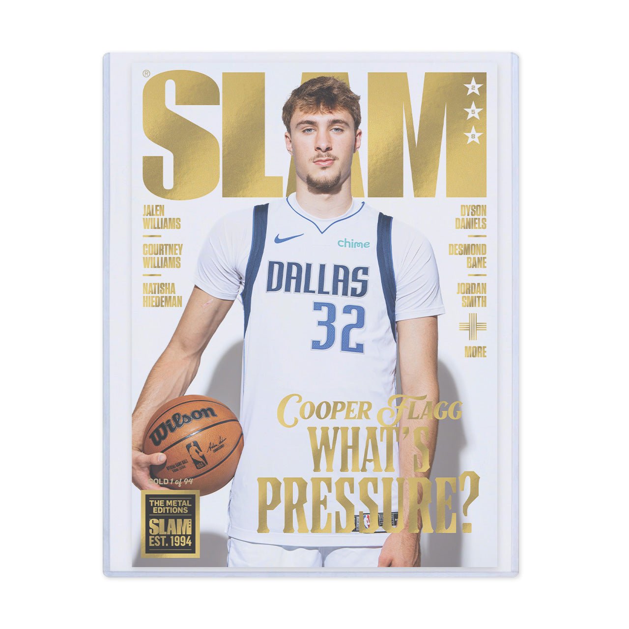 GOLD METAL: SLAM 258 - Cooper Flagg Magazine (d/94) - SLAM Goods