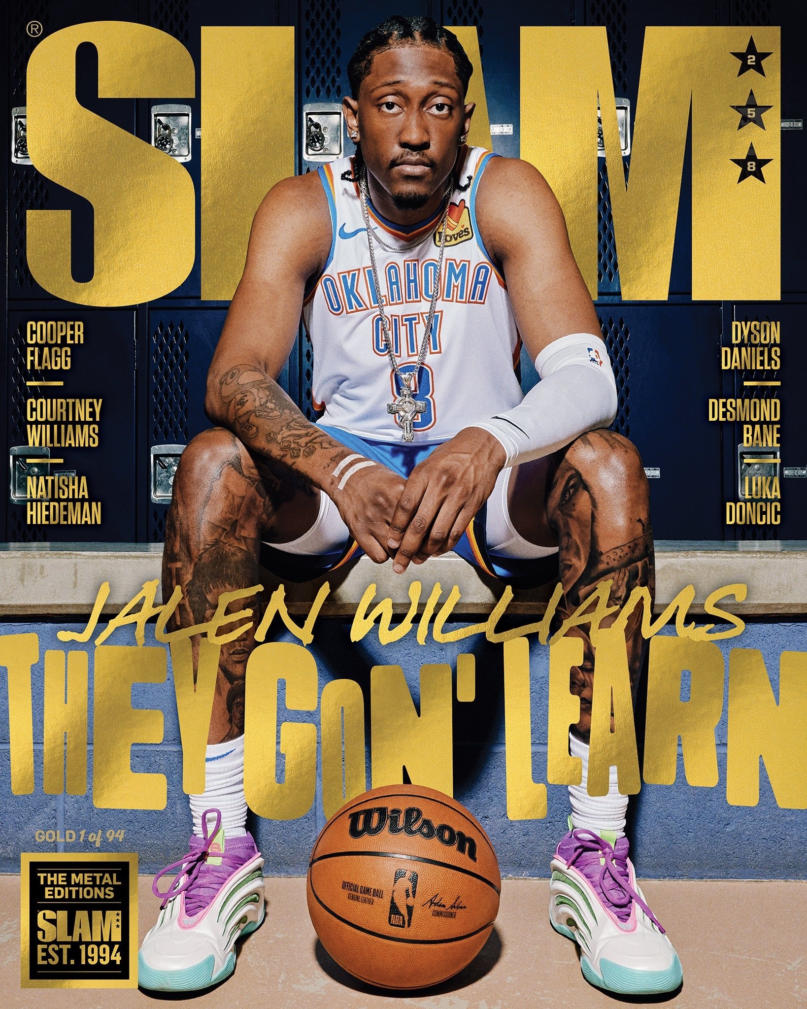 GOLD METAL: SLAM 258 - Jalen Williams Magazine (d/94) - SLAM Goods