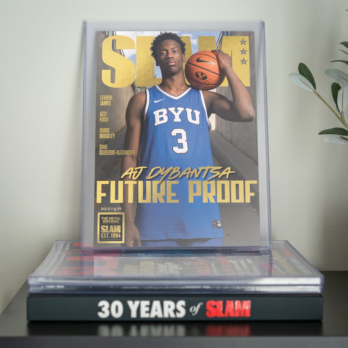 GOLD METAL: SLAM 259 - AJ Dybantsa Magazine (d/94) - SLAM Goods