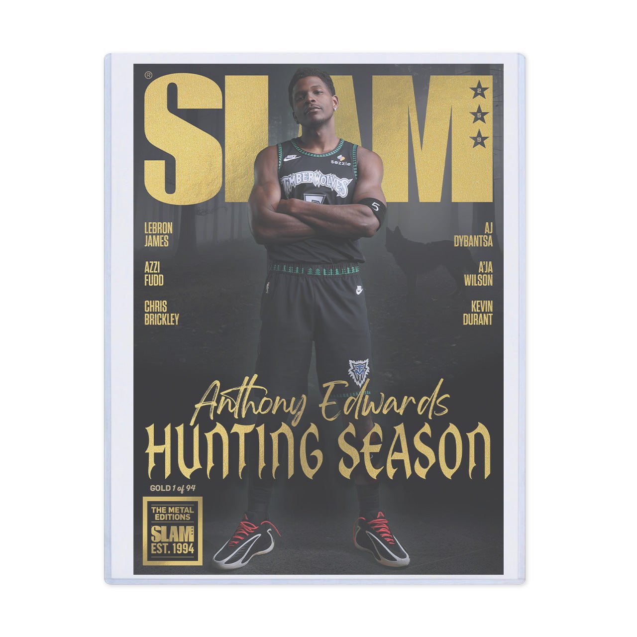 GOLD METAL: SLAM 259 - Anthony Edwards Magazine (d/94) - SLAM Goods