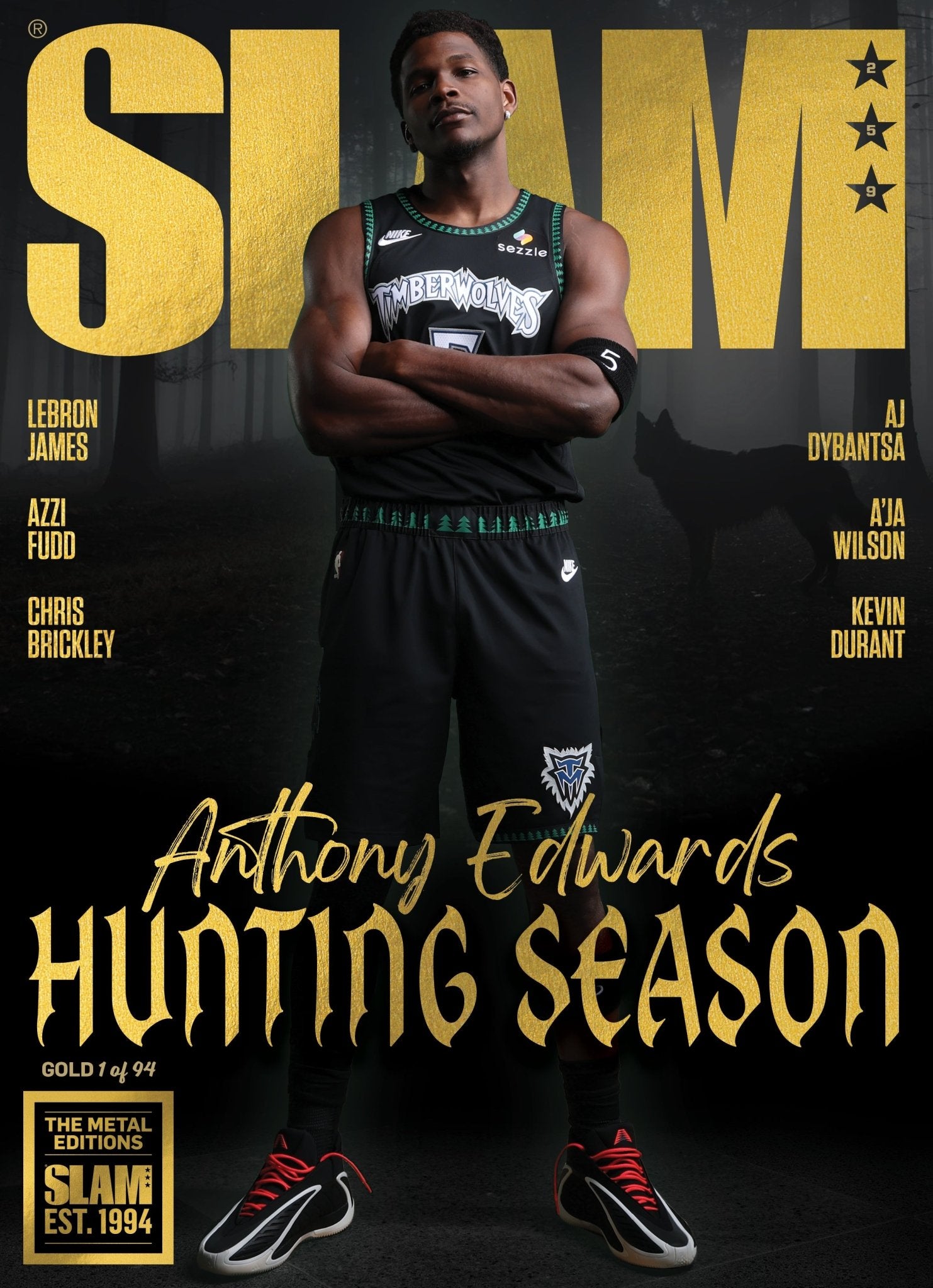 GOLD METAL: SLAM 259 - Anthony Edwards Magazine (d/94) - SLAM Goods