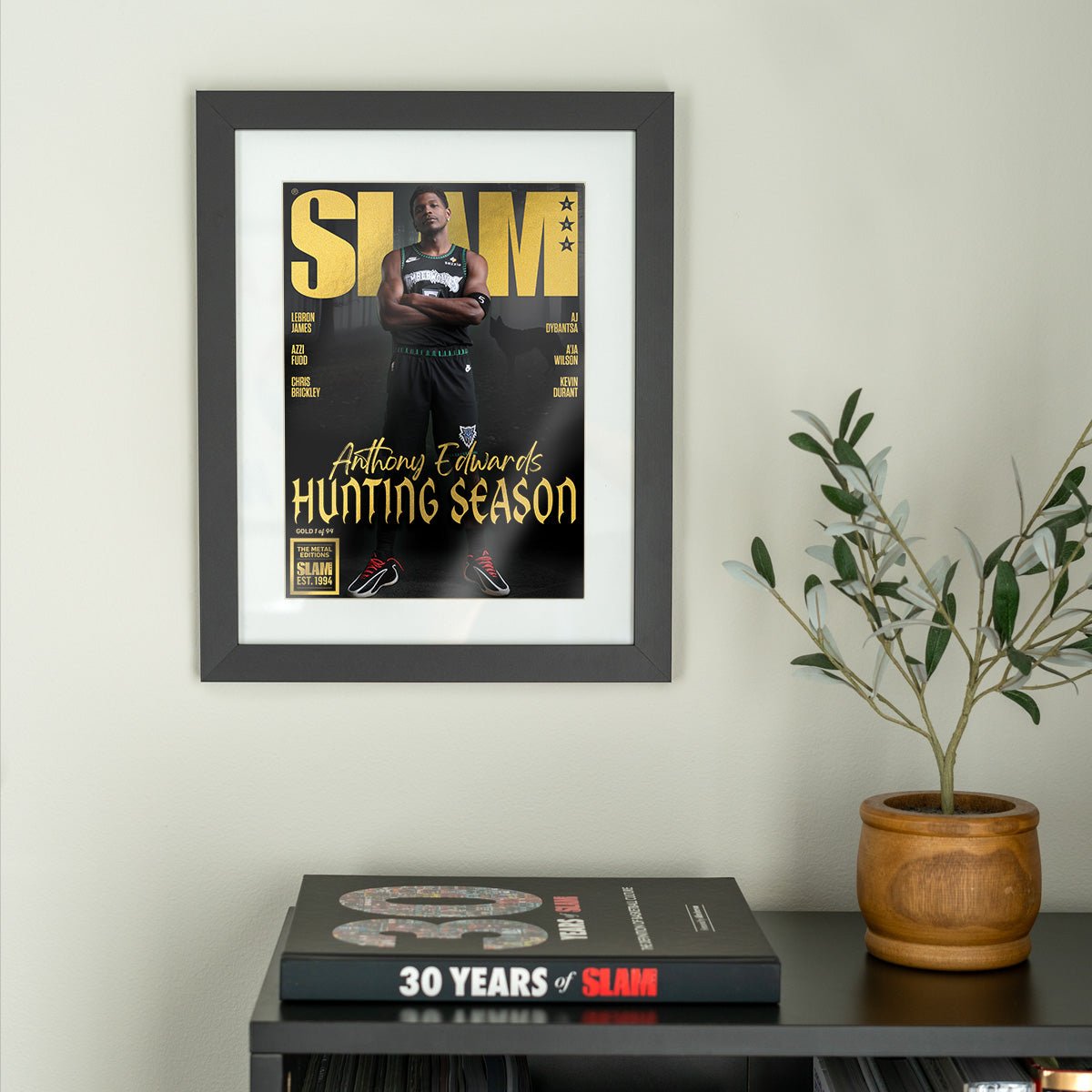 GOLD METAL: SLAM 259 - Anthony Edwards Magazine (d/94) - SLAM Goods