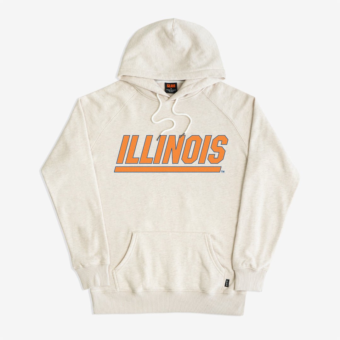 Illinois Big Logo Hoodie - SLAM Goods