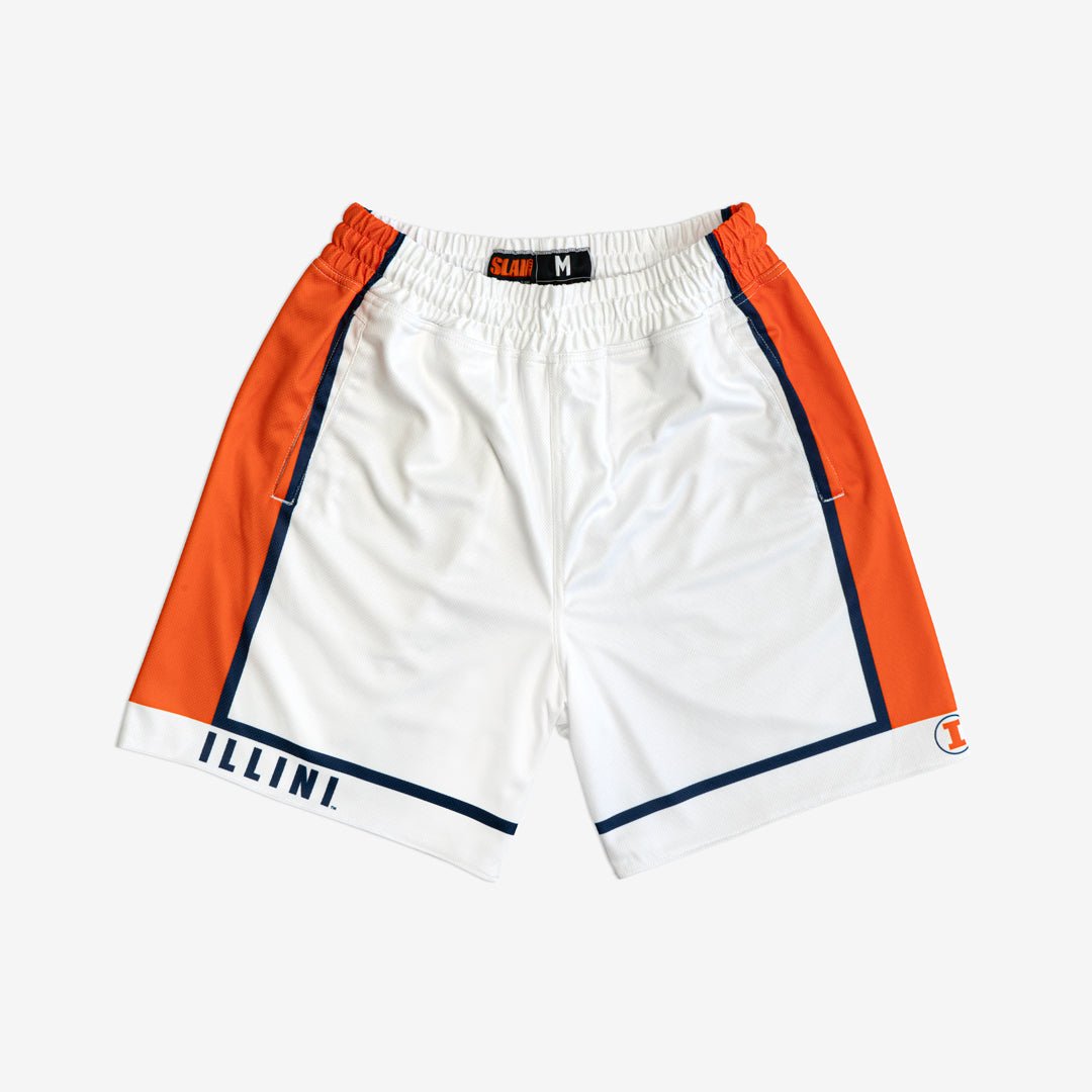 Illinois Fighting Illinois 2004-2005 Retro Shorts (Home) - SLAM Goods