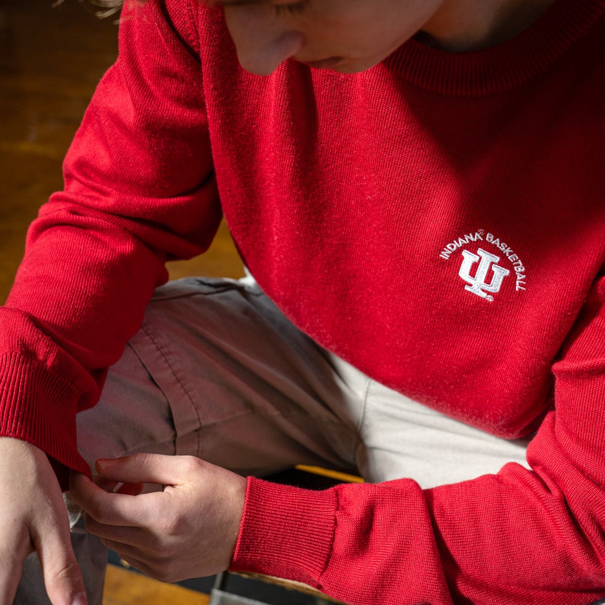 Indiana Hoosiers Coaches Sweater - SLAM Goods