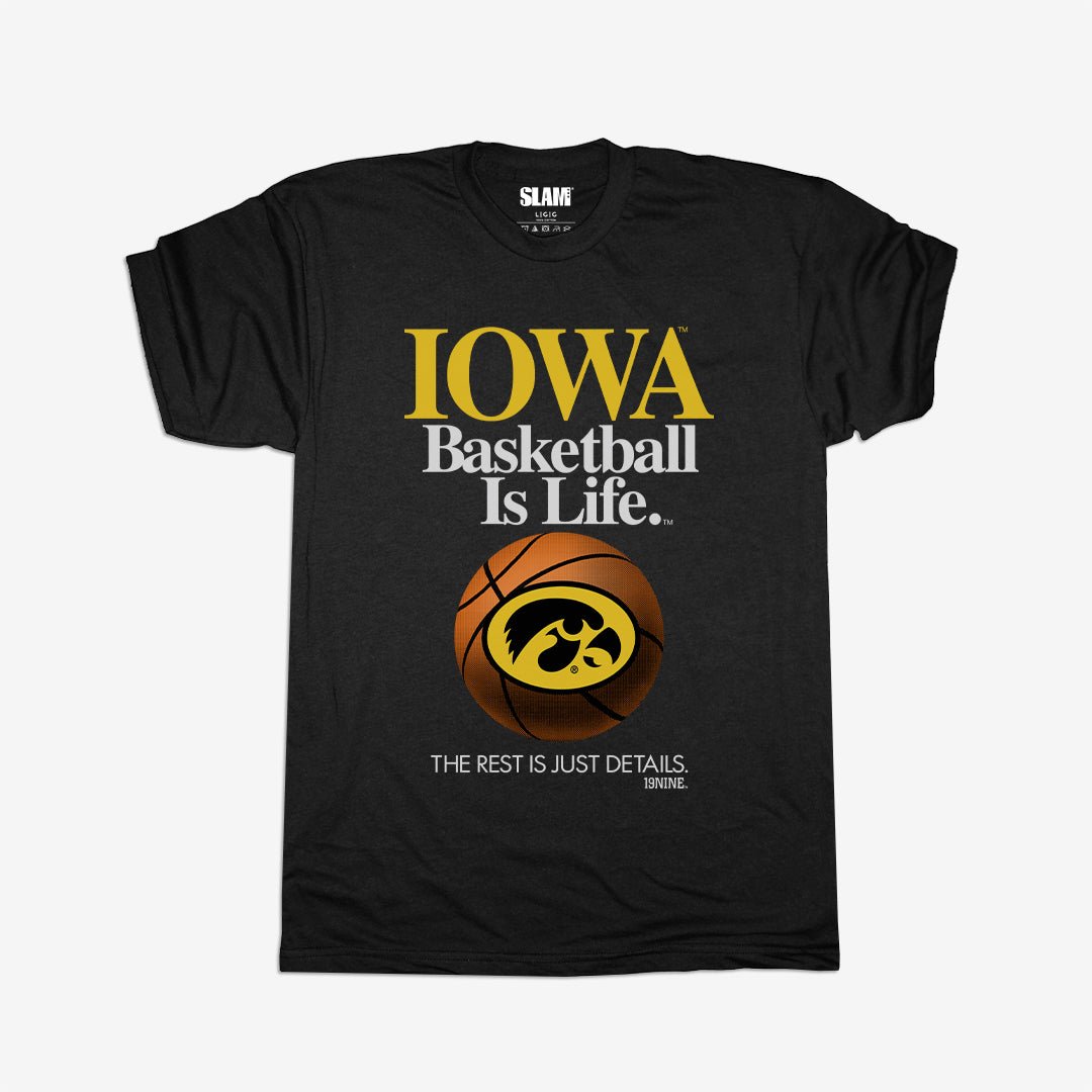 Iowa 'Basketball Is Life' Tee - SLAM Goods