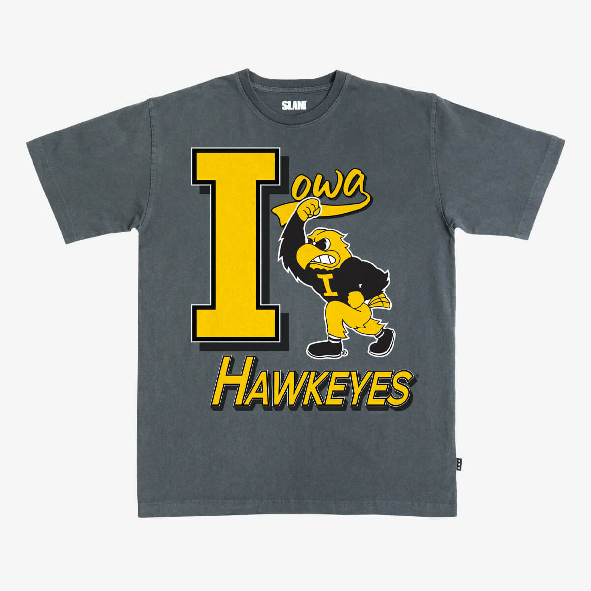 Iowa Letter Heavy Tee - SLAM Goods