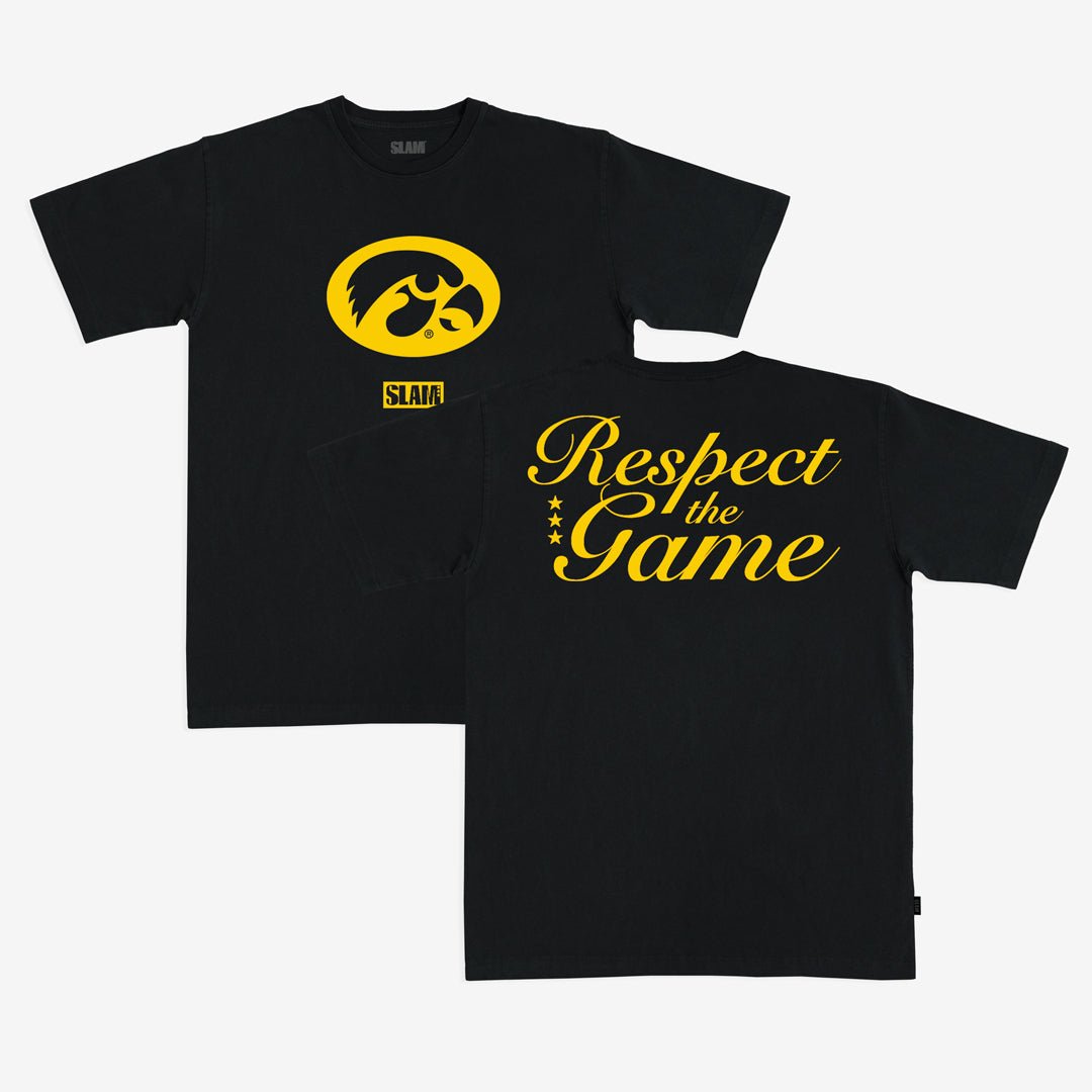 Iowa Respect the Game Heavy Tee - SLAM Goods