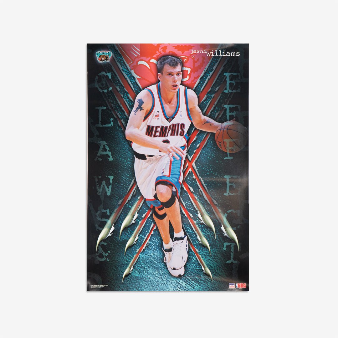 Jason Williams Grizzlies Vintage Poster - SLAM Goods