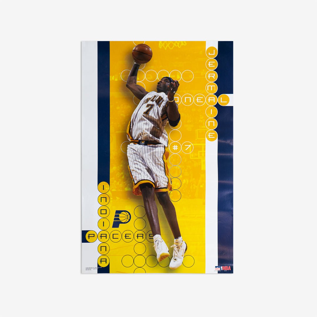 Jermaine O'Neal Vintage Poster - SLAM Goods