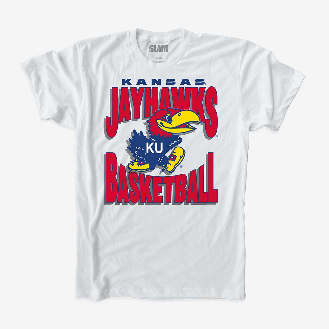 Kansas Jayhawks Basketball Vintage Tee - SLAM Goods