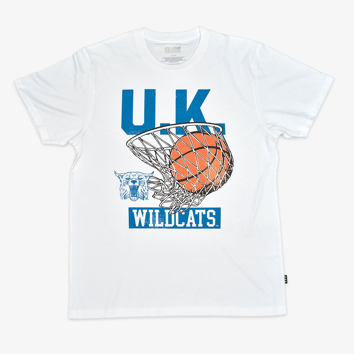kentucky basketball gear Kentucky Hoops Heritage Tee White / M
