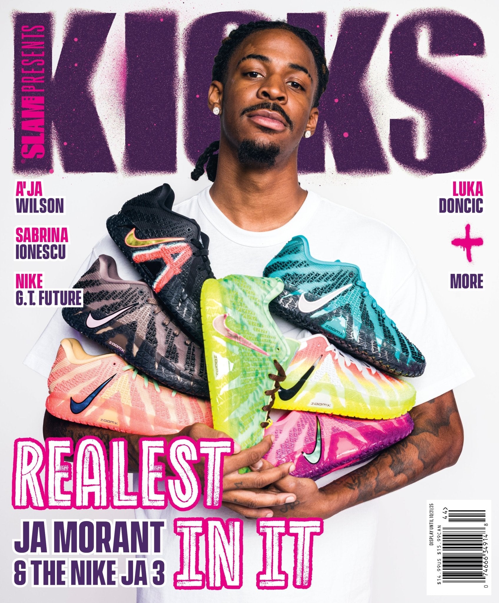KICKS 28: Ja Morant (Cover 1 of 1) - SLAM Goods