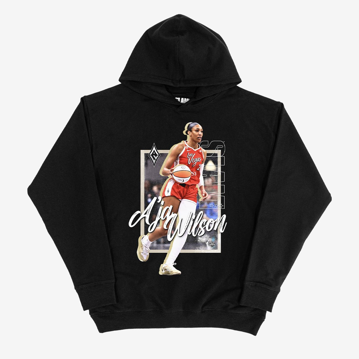 Las Vegas Aces Player Hoodie - A'ja Wilson (SLAM 262) - SLAM Goods