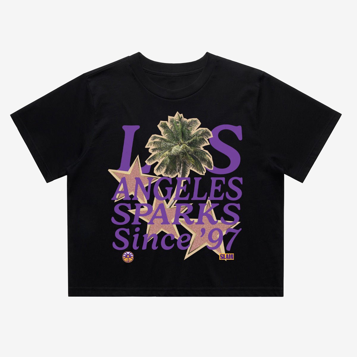 Los Angeles Sparks Since '97 Women's Crop Tee - SLAM Goods