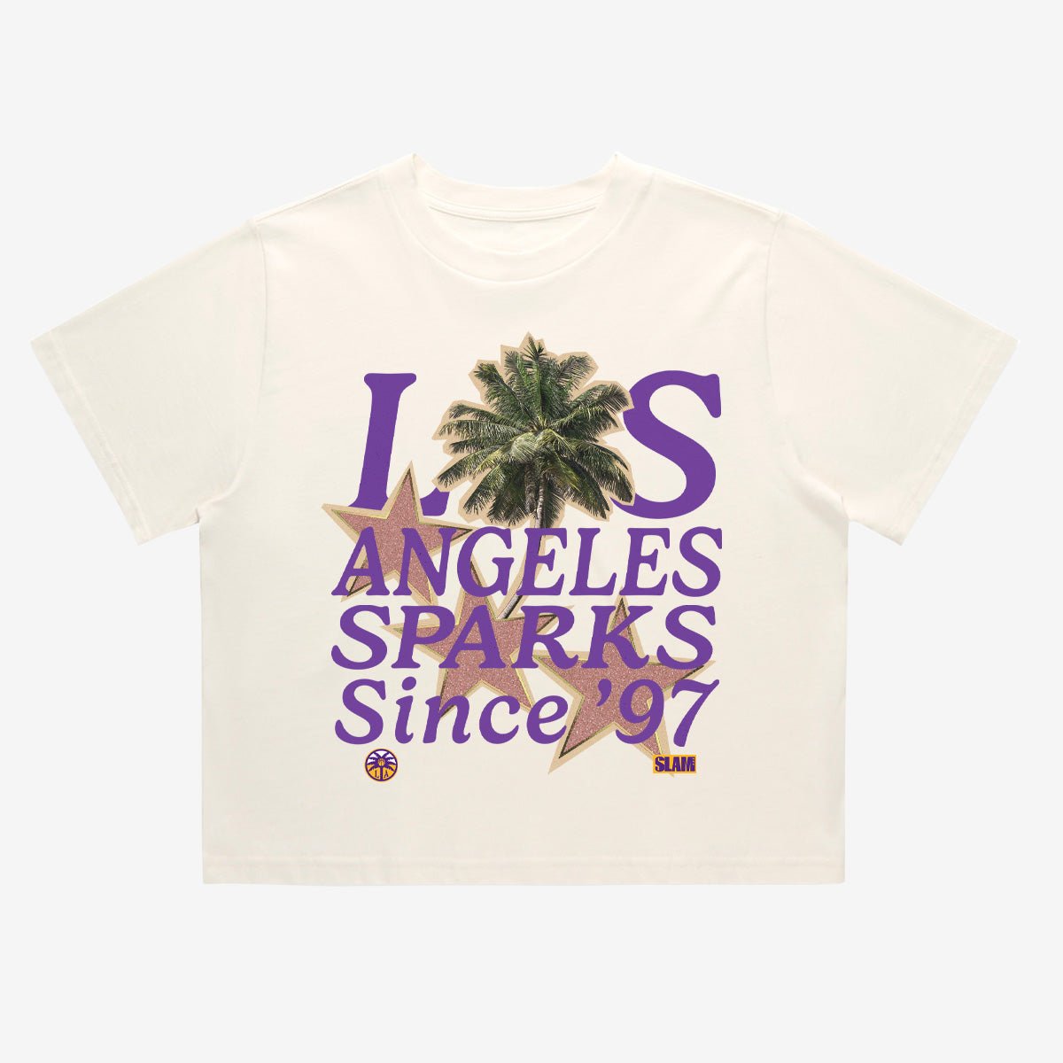 Los Angeles Sparks Since '97 Women's Crop Tee - SLAM Goods