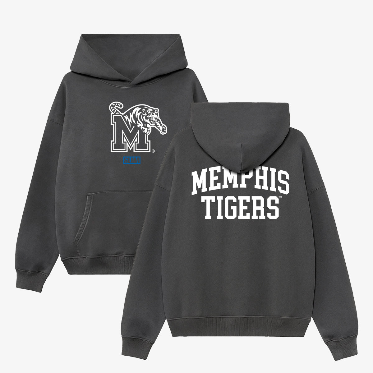 Memphis Monochromatic Washed Hoodie - SLAM Goods