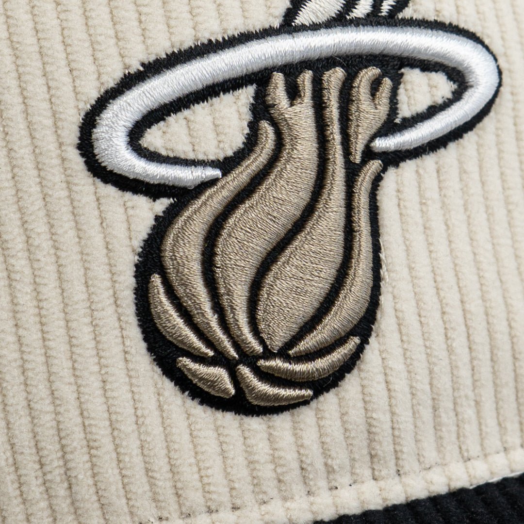 Miami Heat Cream Thick Cord '47 Hitch Hat - SLAM Goods