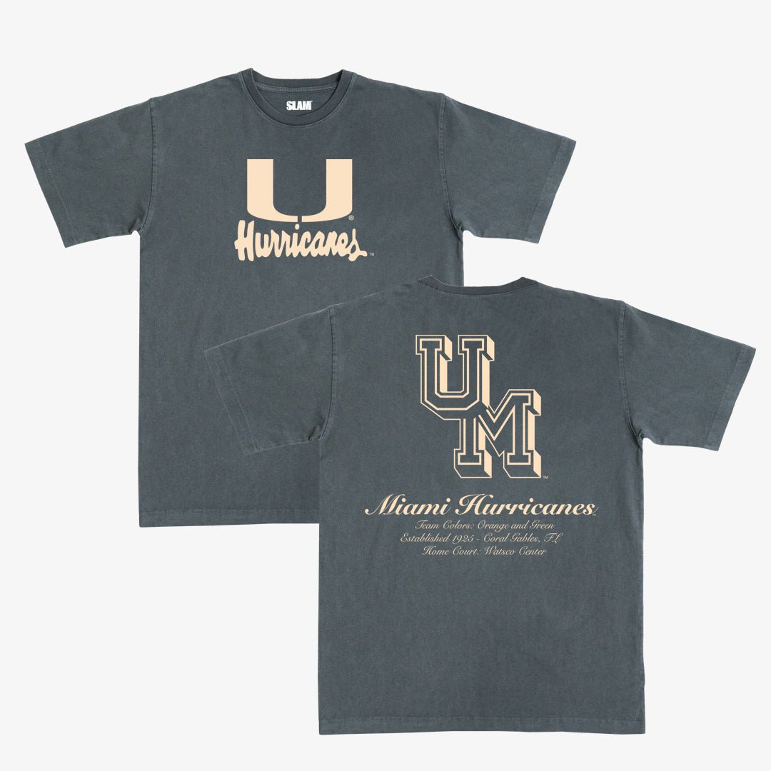 Miami Homecourt Heavy Tee - SLAM Goods