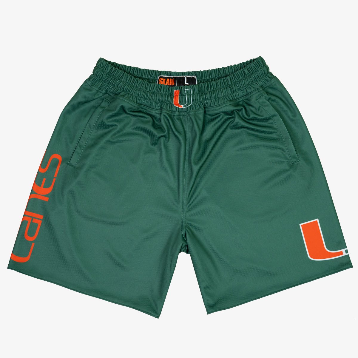 Miami Hurricanes 2012-2013 Retro Shorts (Away) - SLAM Goods