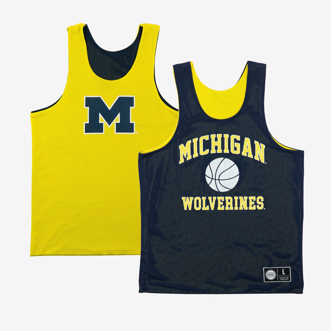 Michigan Reversible Mesh Jersey - SLAM Goods