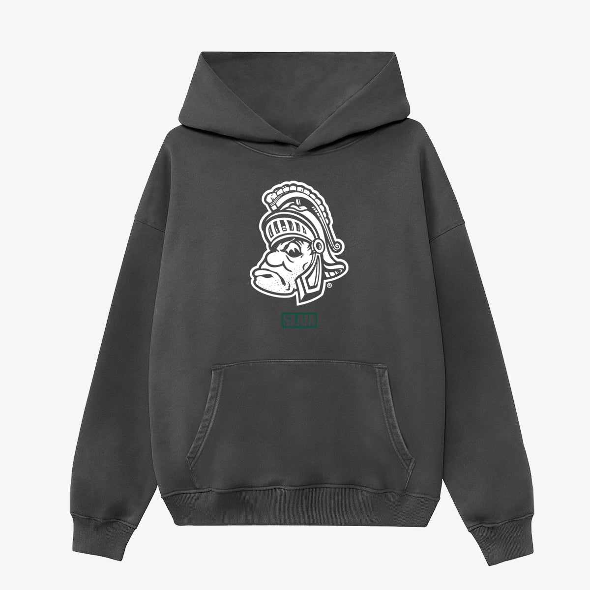 Michigan State Monochromatic Washed Hoodie - SLAM Goods