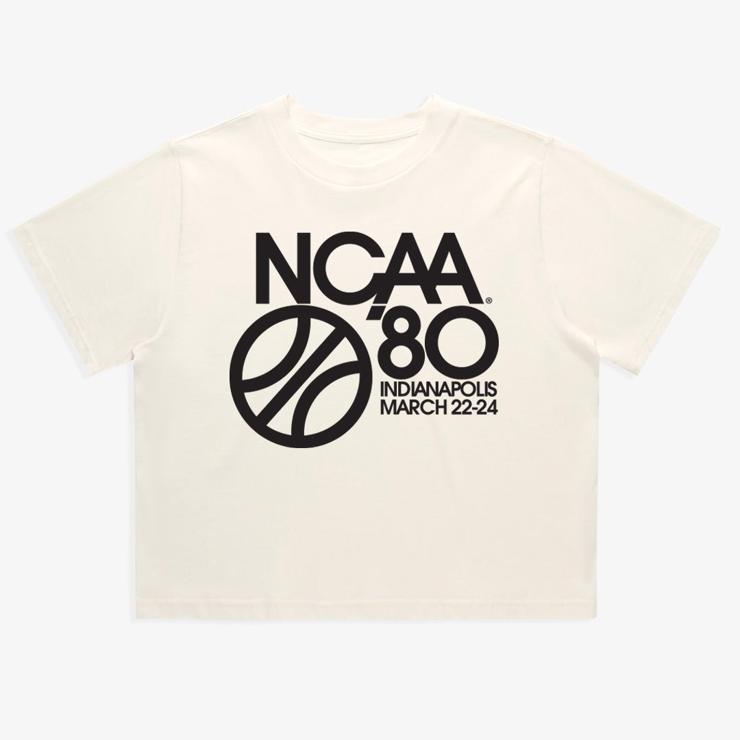 NCAA 1980 Final Four Logo Crop Tee - SLAM Goods