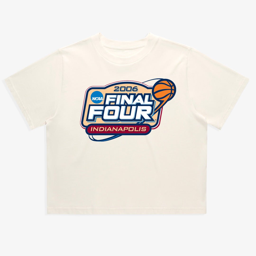 NCAA 2006 Final Four Logo Crop Tee - SLAM Goods