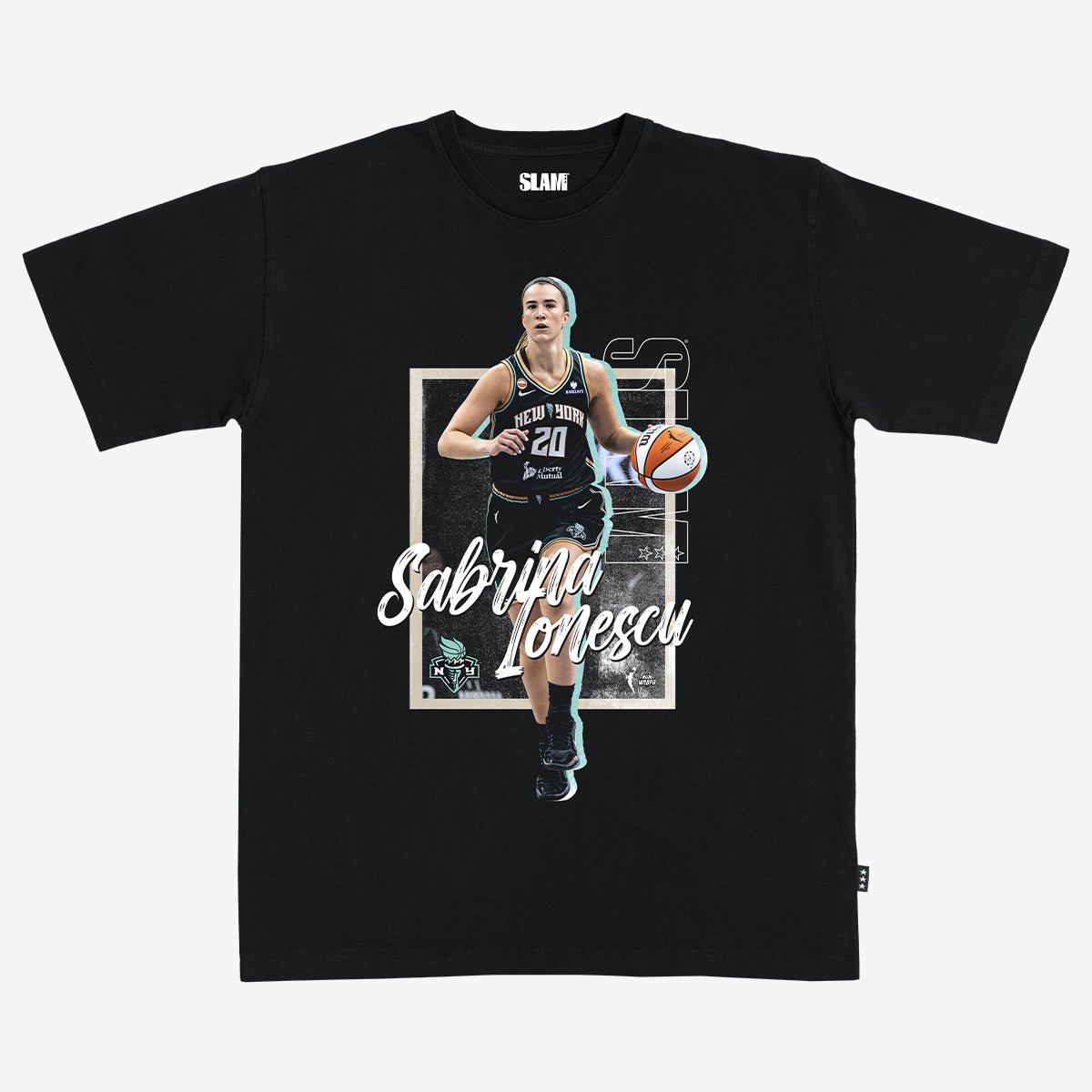 New York Liberty Player Heavy Tee - Sabrina Ionescu (SLAM 262) - SLAM Goods
