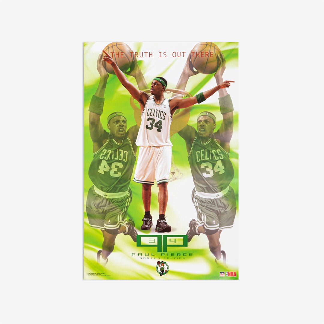 Paul Pierce Vintage Poster - SLAM Goods