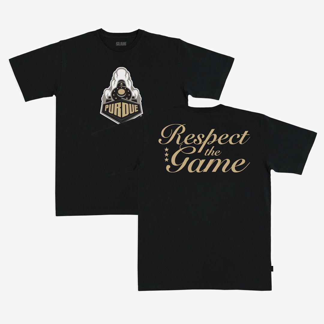 Purdue Respect the Game Heavy Tee - SLAM Goods