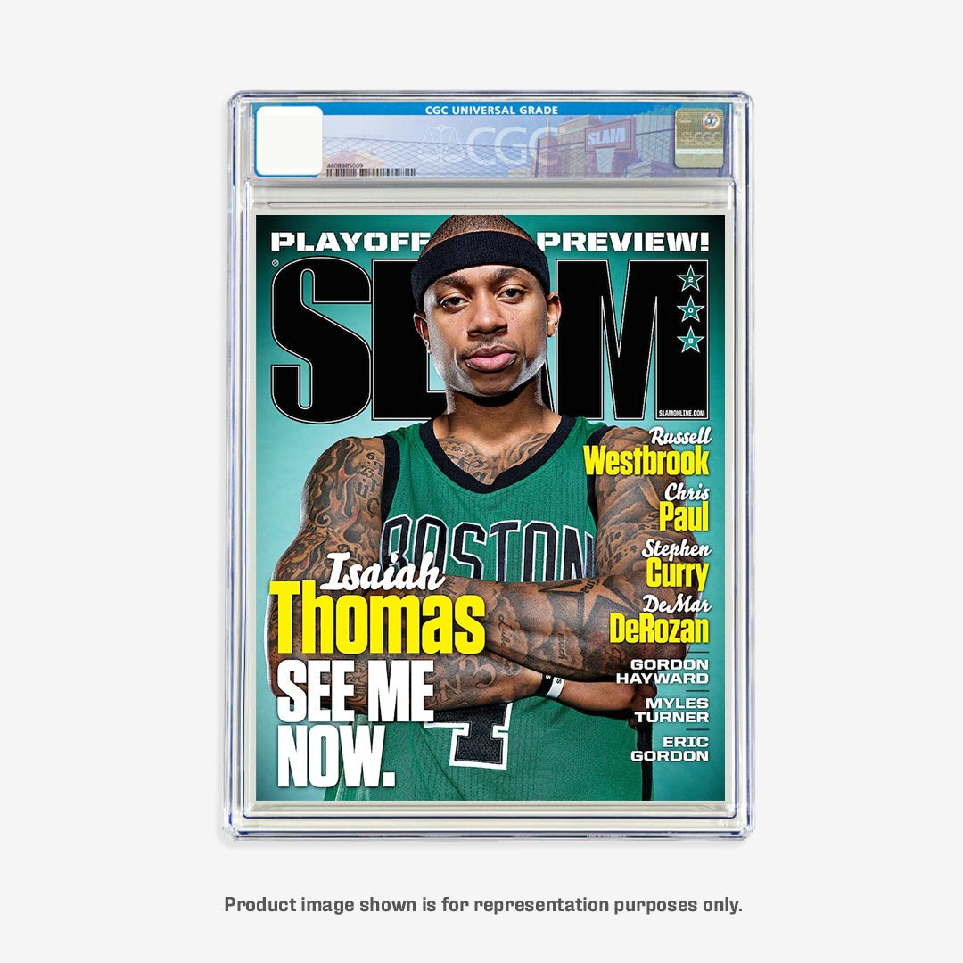 SLAM 208 - Isaiah Thomas Graded Magazine - SLAM Goods